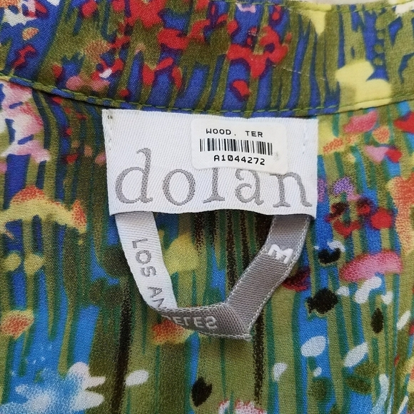 Anthropologie Dolan Silk Blouse - Picture 6 of 7
